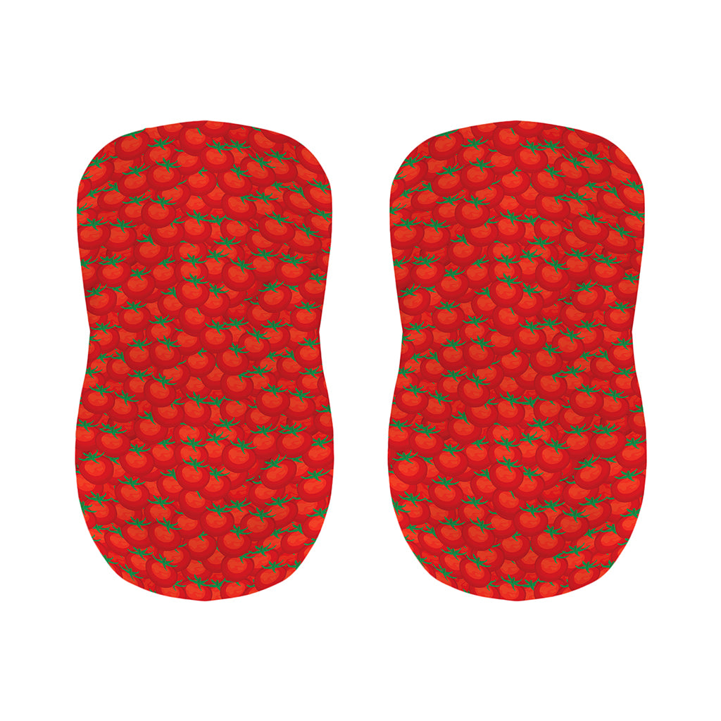 Red Tomatoes Pattern Print Bar Stool Covers