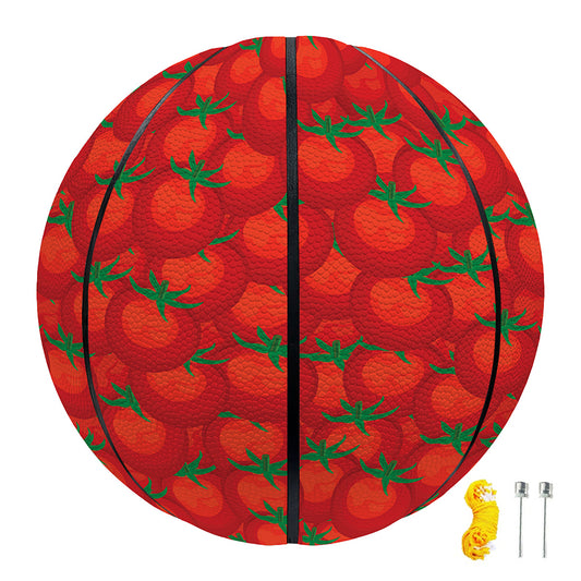 Red Tomatoes Pattern Print Basketball