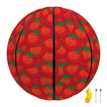 Red Tomatoes Pattern Print Basketball