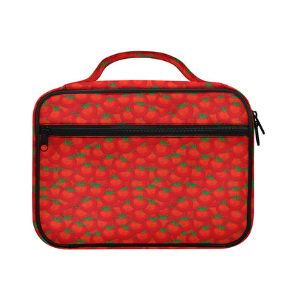 Red Tomatoes Pattern Print Briefcase Bible Bag