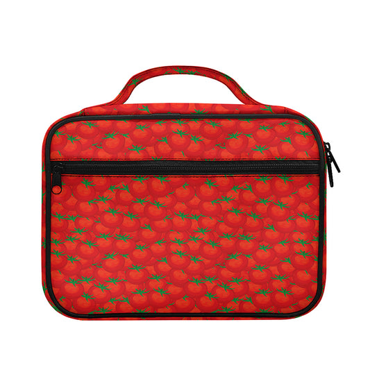 Red Tomatoes Pattern Print Briefcase Bible Bag