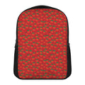 Red Tomatoes Pattern Print Casual Backpack