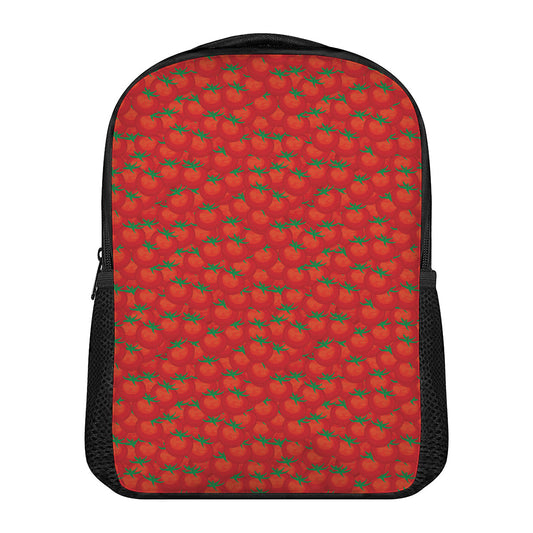 Red Tomatoes Pattern Print Casual Backpack