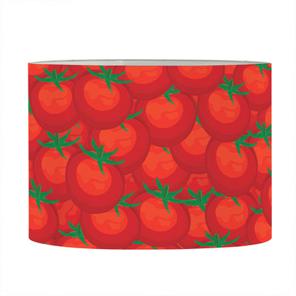 Red Tomatoes Pattern Print Drum Lamp Shade
