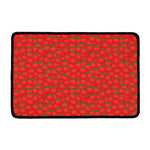 Red Tomatoes Pattern Print Kitchen Mat