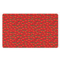 Red Tomatoes Pattern Print Polyester Doormat