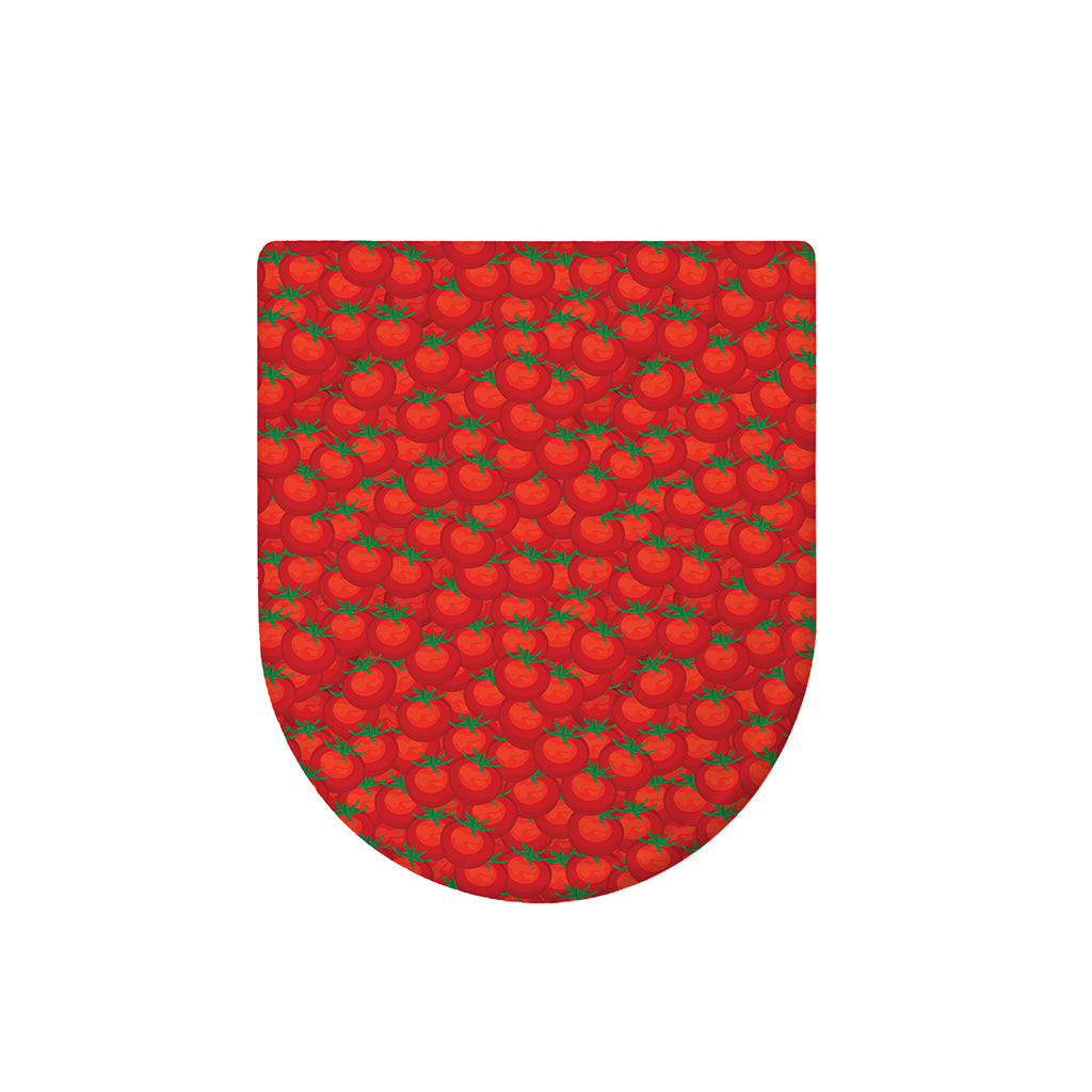 Red Tomatoes Pattern Print Toilet Lid Cover