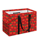 Red Tomatoes Pattern Print Utility Tote Bag