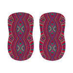 Red Tribal Ethnic Mandala Print Bar Stool Covers