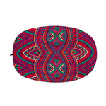 Red Tribal Ethnic Mandala Print Car Side Mirror Covers