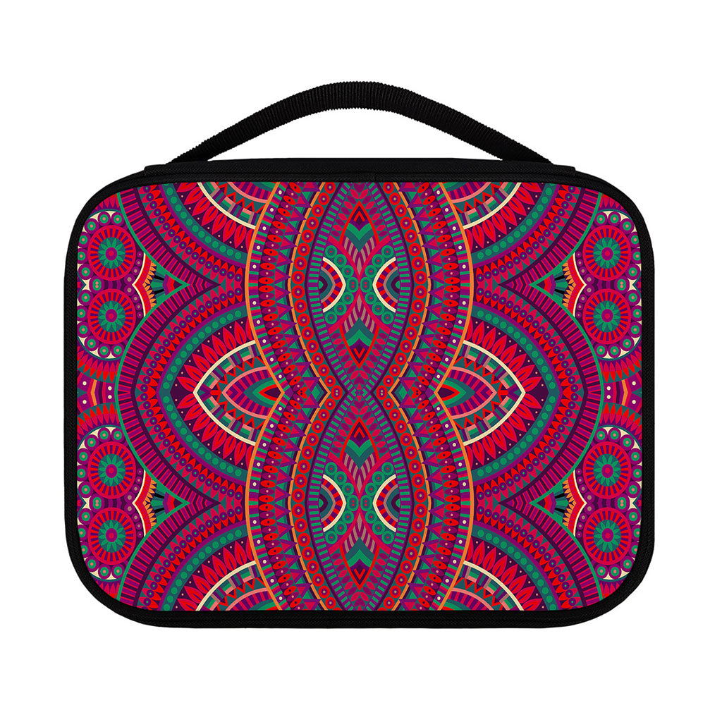 Red Tribal Ethnic Mandala Print Classic Bible Case