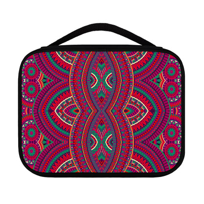Red Tribal Ethnic Mandala Print Classic Bible Case