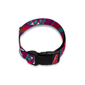 Red Tribal Ethnic Mandala Print Dog Collar