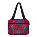 Red Tribal Ethnic Mandala Print Double Strap Bible Bag