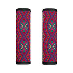 Red Tribal Ethnic Mandala Print Handle Covers