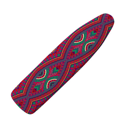 Red Tribal Ethnic Mandala Print Ironing Board Cover