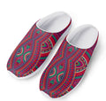 Red Tribal Ethnic Mandala Print Mesh Casual Shoes