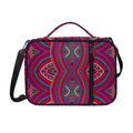 Red Tribal Ethnic Mandala Print Shoulder Strap Bible Bag