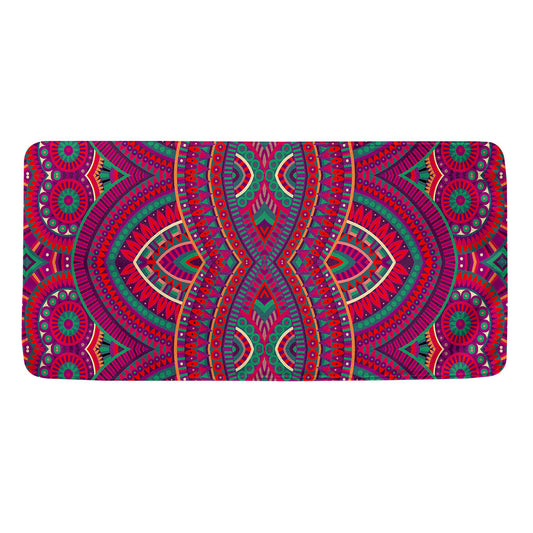 Red Tribal Ethnic Mandala Print Towel