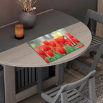 Red Tulip Print Placemat