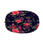 Red Violet Roses Floral Pattern Print Car Side Mirror Covers