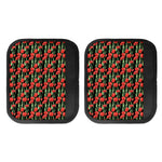 Red Watercolor Tulip Pattern Print Handle Covers