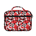 Red White And Black Digital Camo Print Briefcase Bible Bag