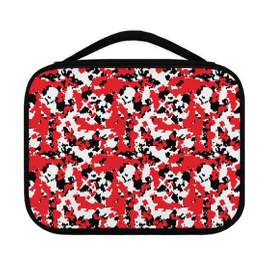 Red White And Black Digital Camo Print Classic Bible Case