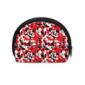 Red White And Black Digital Camo Print Coin Purse