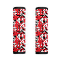 Red White And Black Digital Camo Print Handle Covers