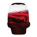 Red Wine Print Baby Seat Cover