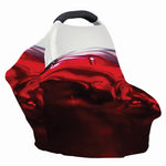Red Wine Print Baby Seat Cover