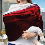 Red Wine Print Baby Seat Cover