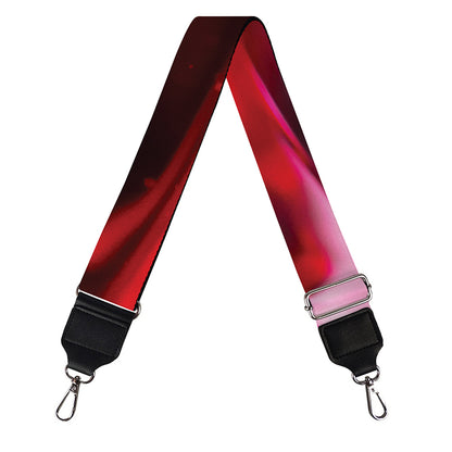 Red Wine Print Bag Strap