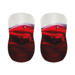 Red Wine Print Bar Stool Covers