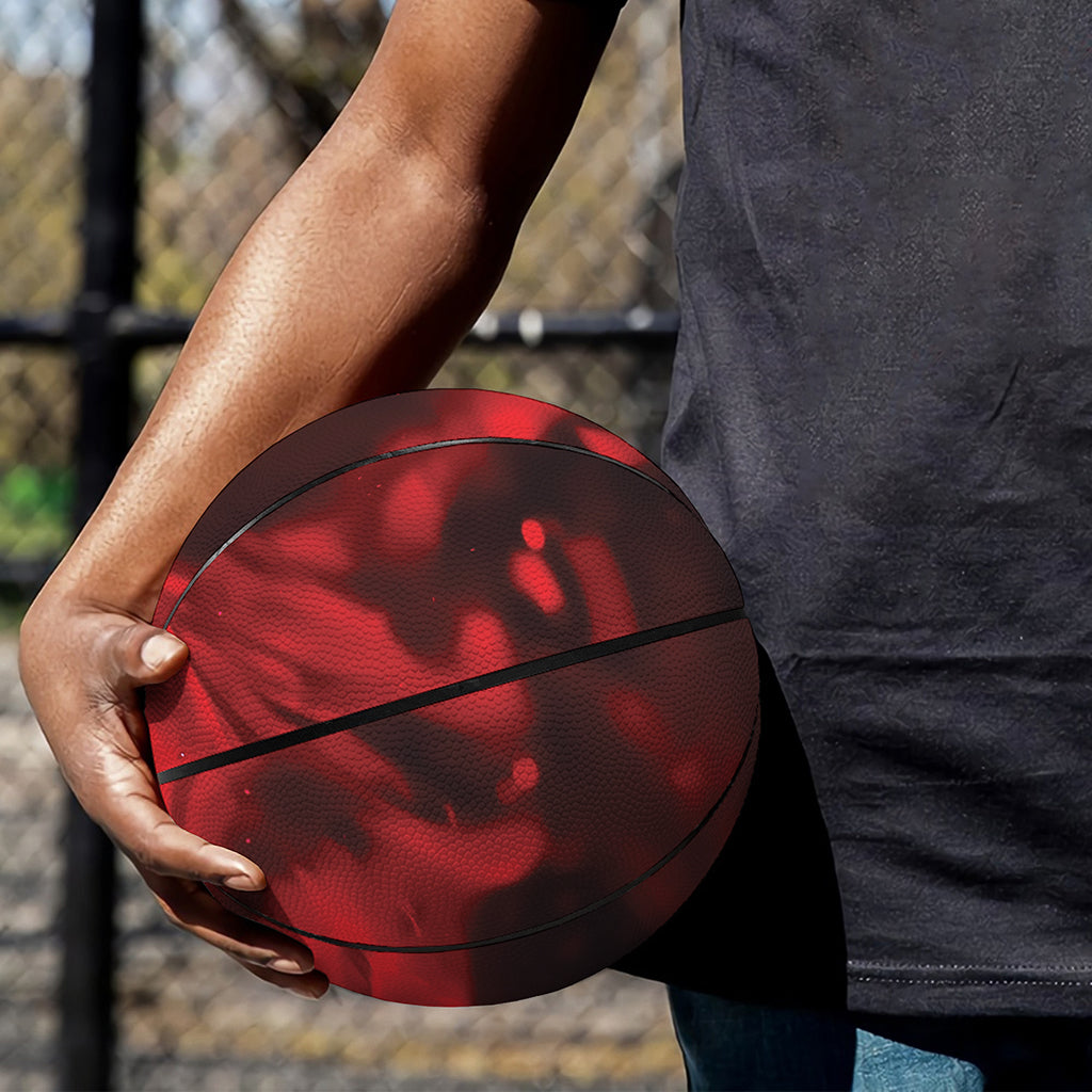 Red Wine Print Basketball