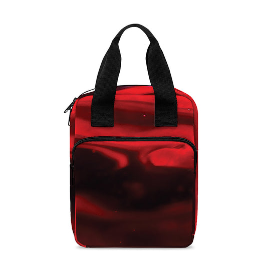 Red Wine Print Bible Tote Bag