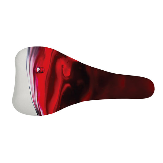 Red Wine Print Bicycle Seat Cover