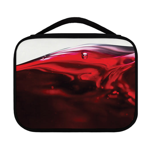 Red Wine Print Classic Bible Case