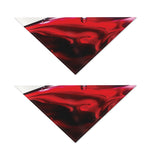 Red Wine Print Dog Bandana