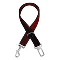 Red Wine Print Dog Seat Belt