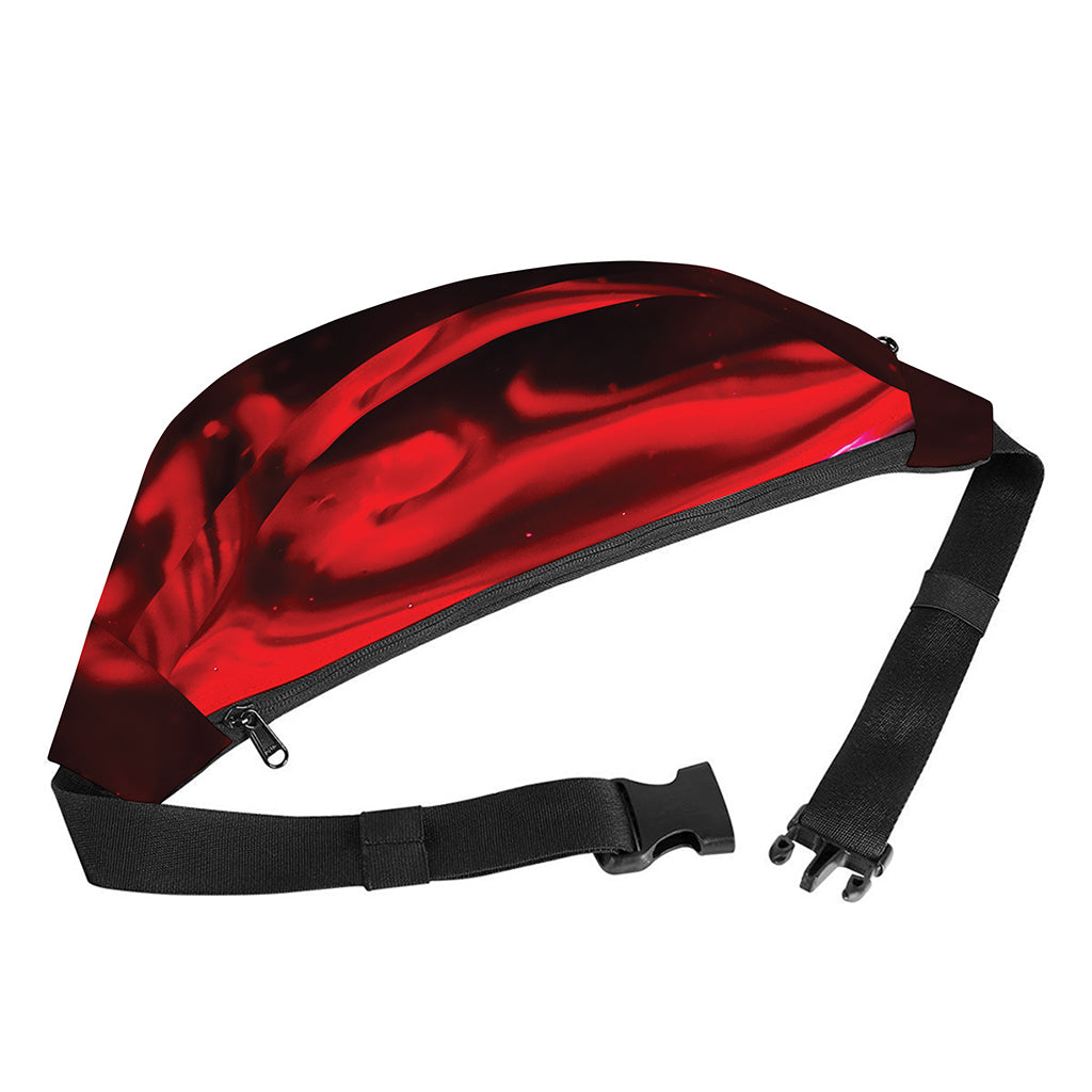 Red Wine Print Fanny Pack