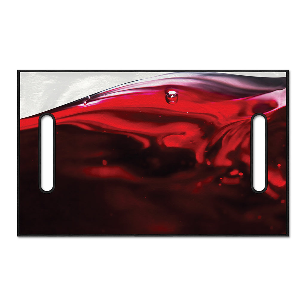 Red Wine Print Golf Cart Seat Cover