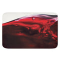 Red Wine Print Indoor Door Mat