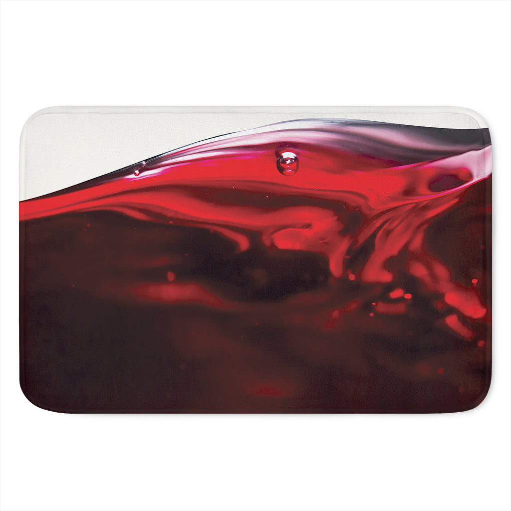 Red Wine Print Indoor Door Mat