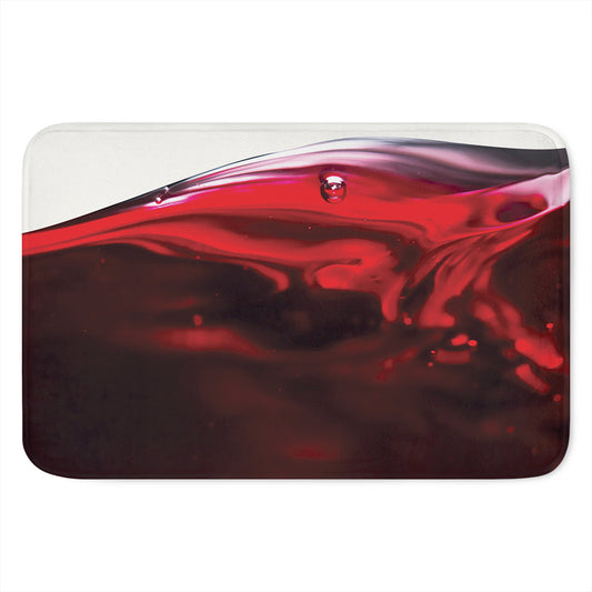 Red Wine Print Indoor Door Mat
