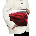 Red Wine Print Laptop Sleeve
