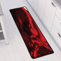 Red Wine Print Long Kitchen Mat