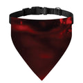 Red Wine Print Over The Collar Dog Bandana