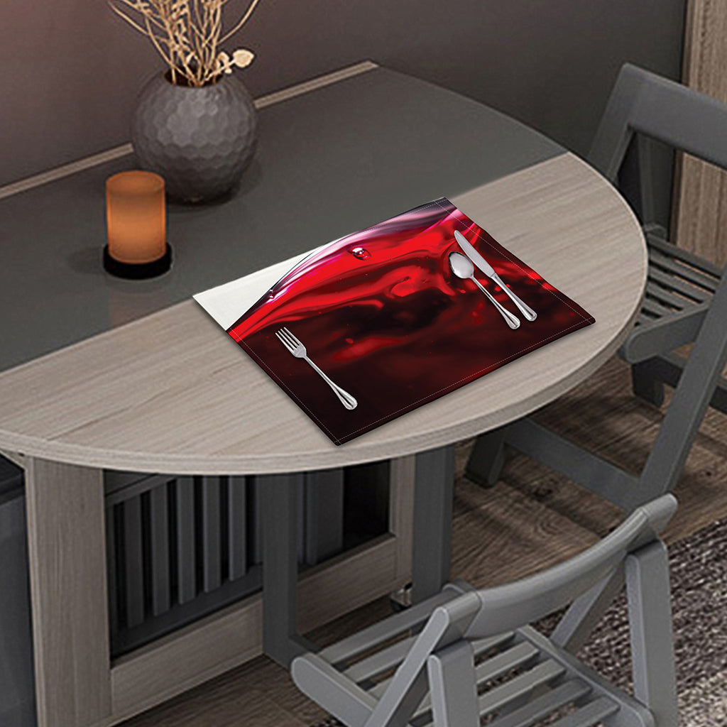 Red Wine Print Placemat